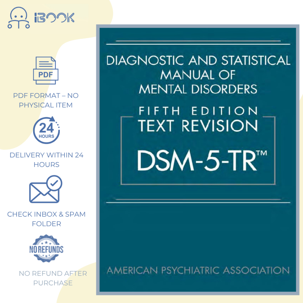 [Softcopy] Diagnostic and Statistical Manual of Mental Disorders (DSM-5 ...