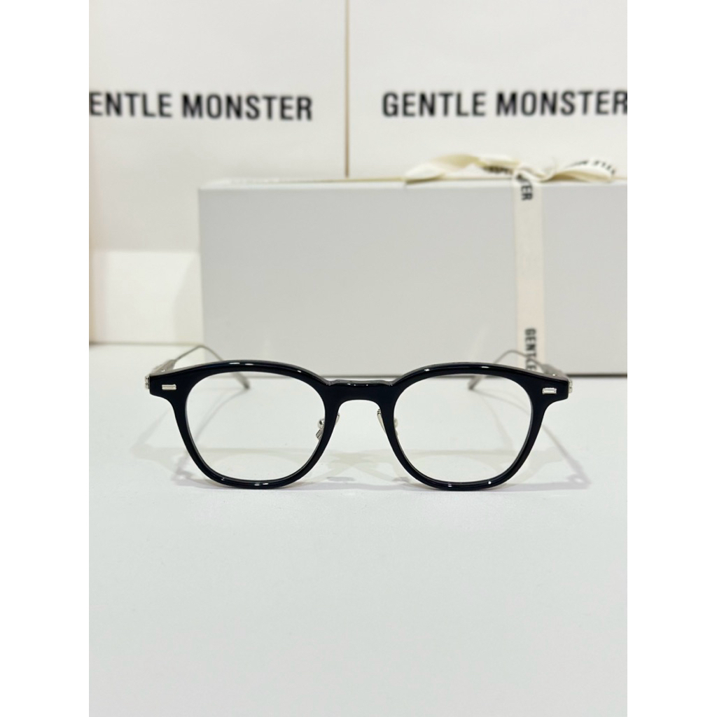 Rob 01 Cermin Mata Hitam Square Frame Clear Lens Anti Blue Light ...