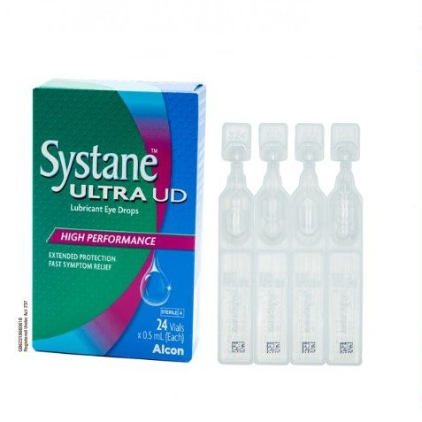 Alcon Systane Ultra UD Lubricant Eye Drops 24 vials x 0.5ml (EXP: 06/ ...