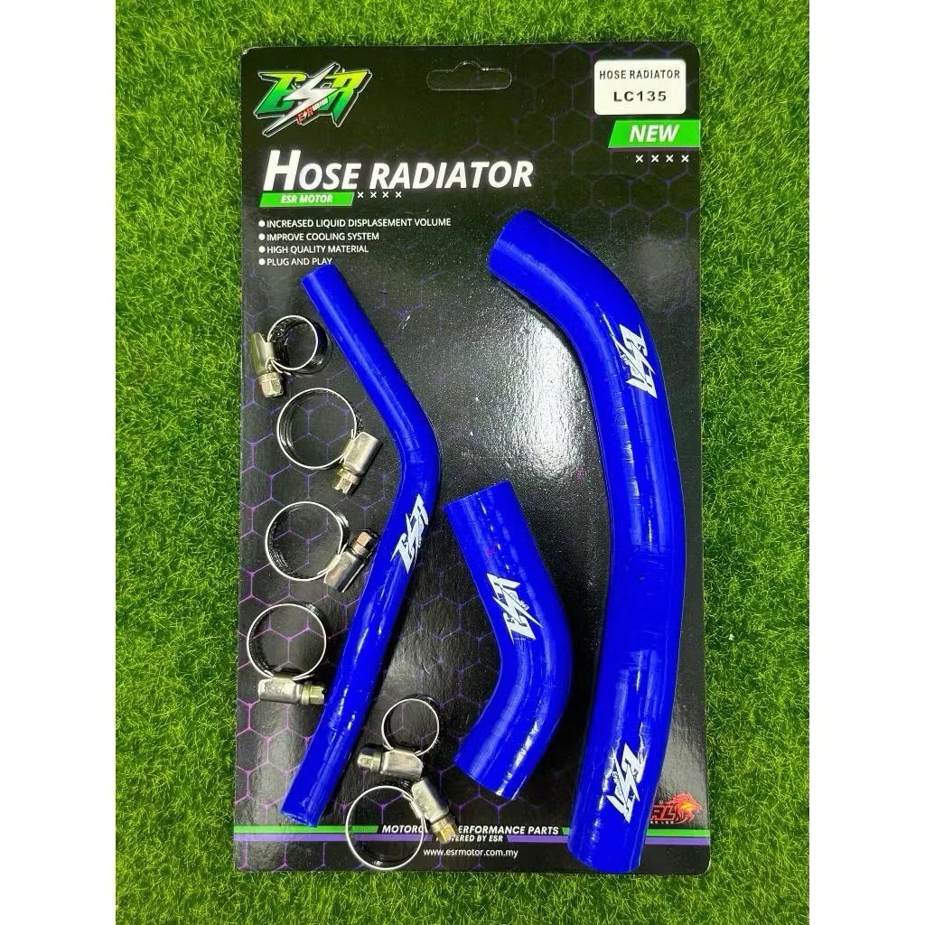 ESR RACING RADIATOR HOSE NVX Y15 LC135 PAIP COOLANT HOSE COOLANT ...