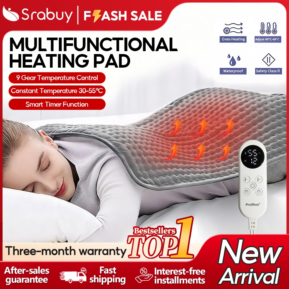 Srabuy Electric Heating Pad Relieve Menstrual Pain Small Thermal ...