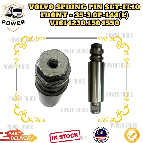 VOLVO SPRING PIN SET-FL10 FRONT - 35-3.0P-144(L) - V1614230.1504550 ...