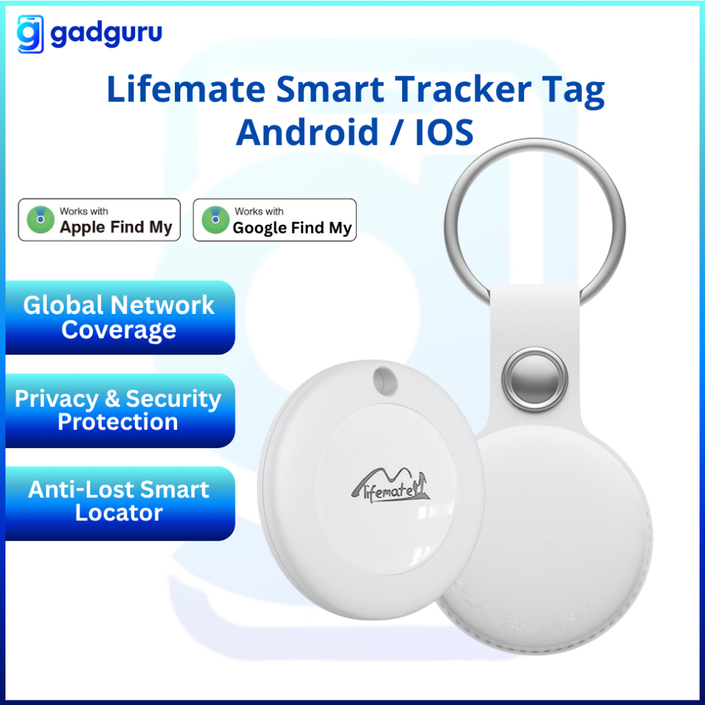 Gadguru Smart Tracker Mini For IOS Android Anti Lost Tracker Pet ...