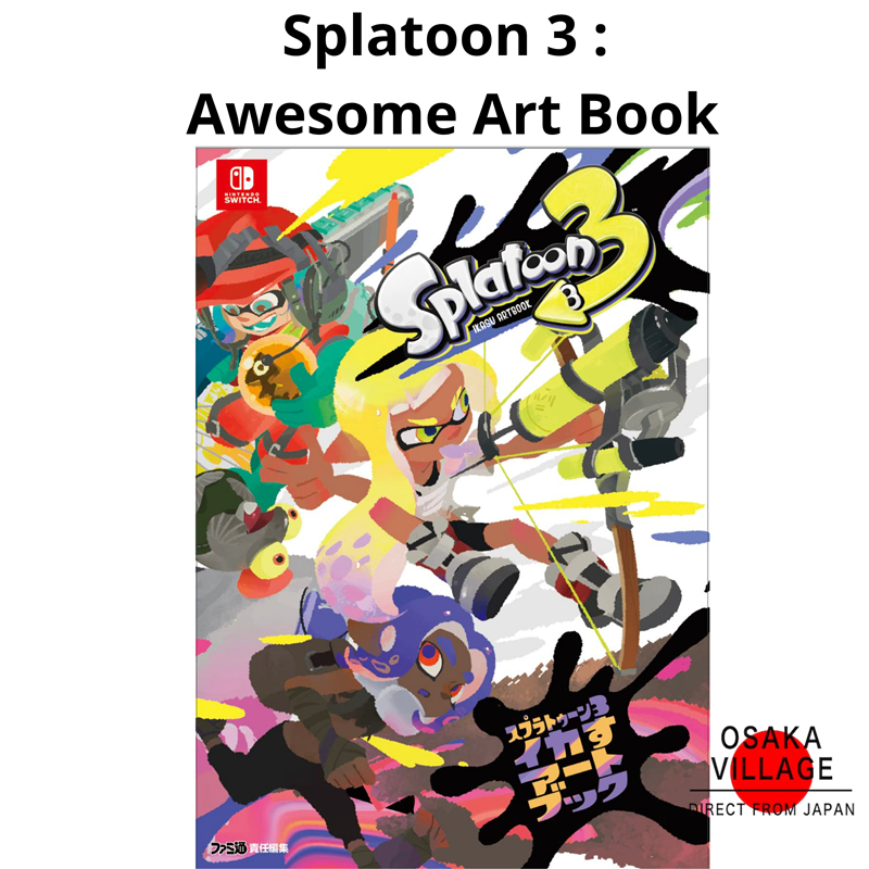 Splatoon 3 : Awesome Art Book | Shopee Malaysia