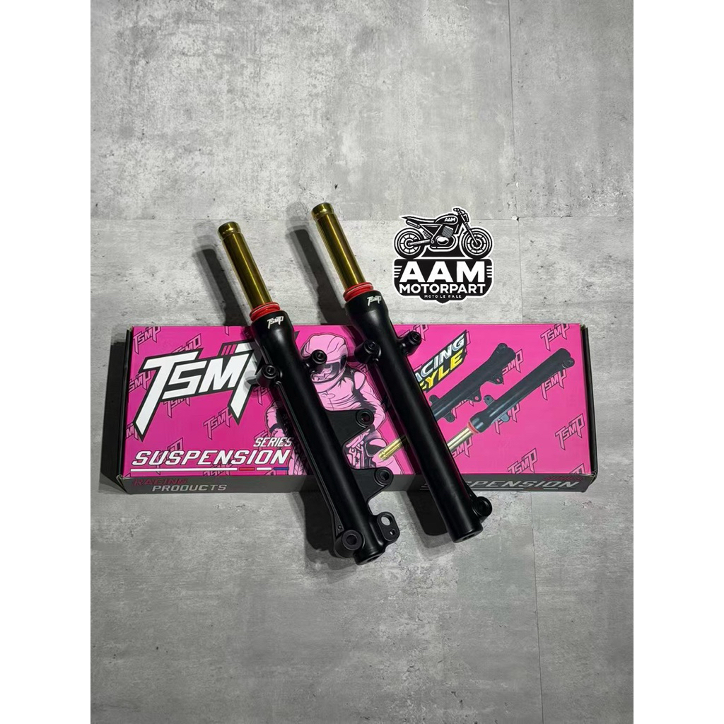 TSMP RACING FRONT FORK Y15 Y15ZR Y16 NVX155 LC135 V1-V8 VARIO160 TURUN ...