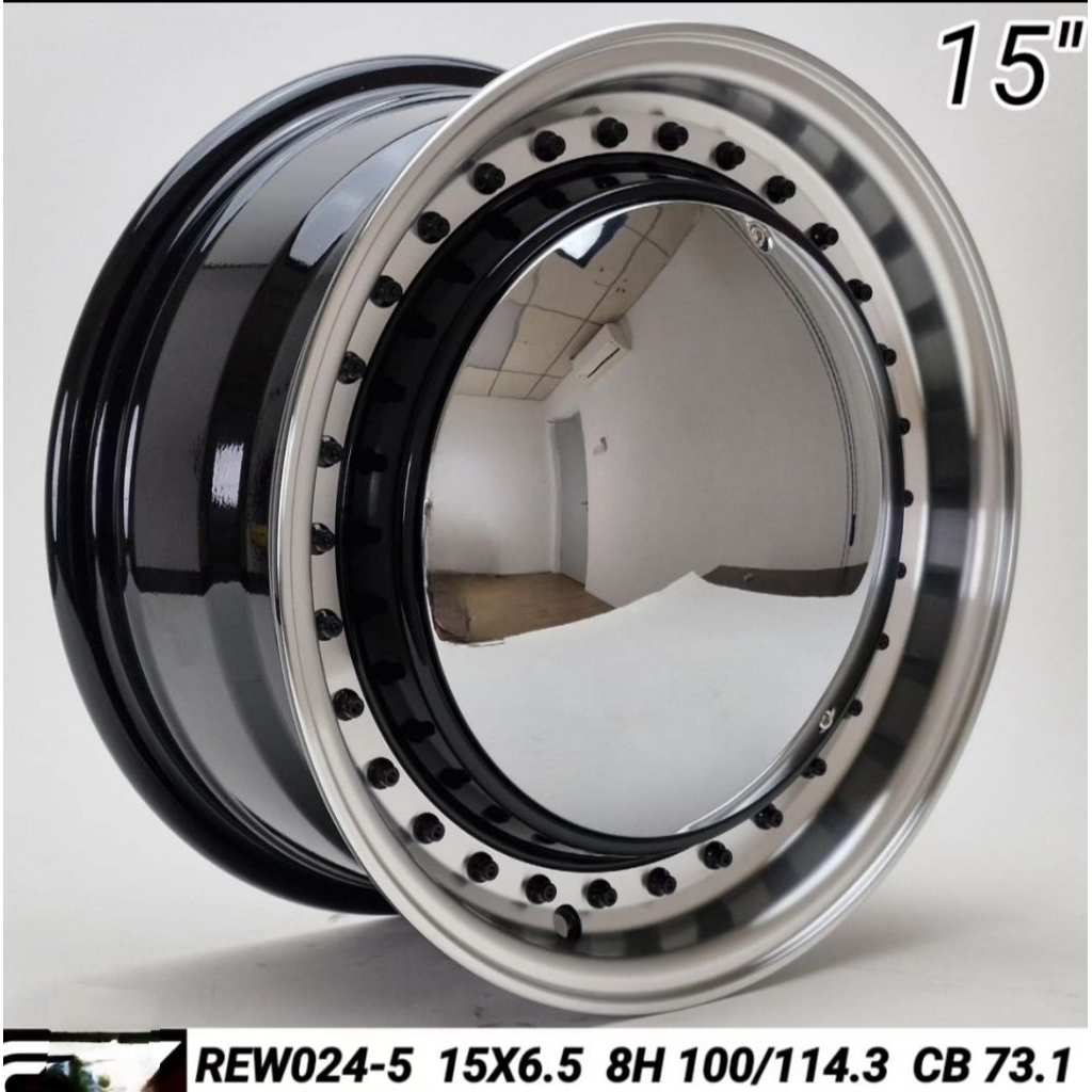 新New Sport rim 15 Inch Rm1680 4Pc Rim Myvi kelisa kenari Viva Saga ...