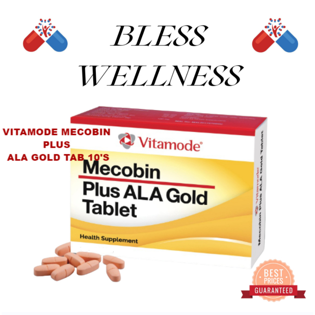 VITAMODE MECOBIN PLUS ALA GOLD TABLET 10'S(1 strip) | Shopee Malaysia