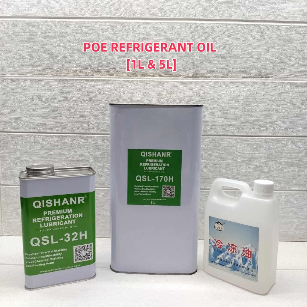 REFRIGERATION COMPRESSOR MOTOR POE OIL Refrigerant R410A / R32 / R134A ...