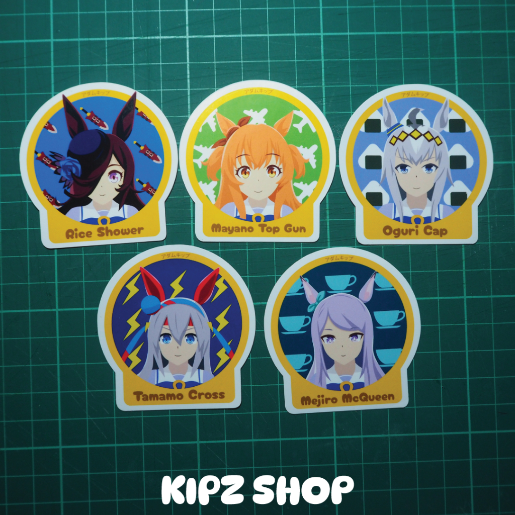 Uma Musume Stickers Set 2 Glossy 6CM | Shopee Malaysia