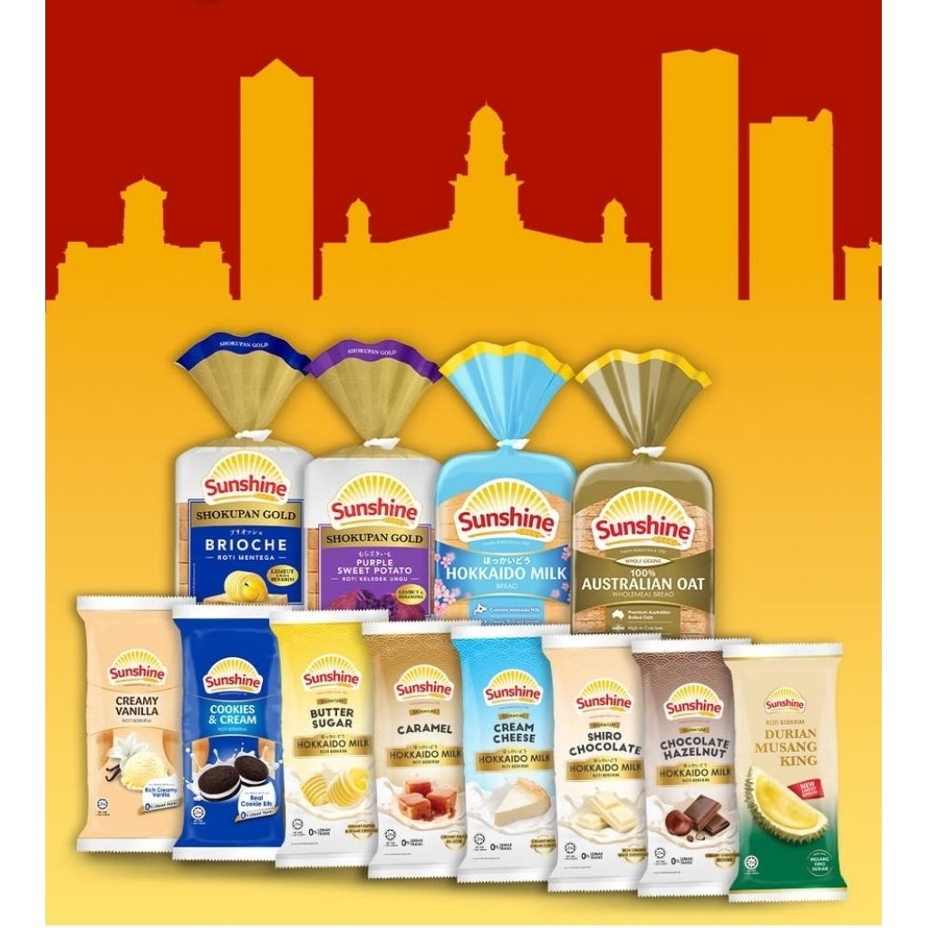 SUNSHINE SIGNATURE Roti Cream Pelbagai Perisa 50g | Shopee Malaysia