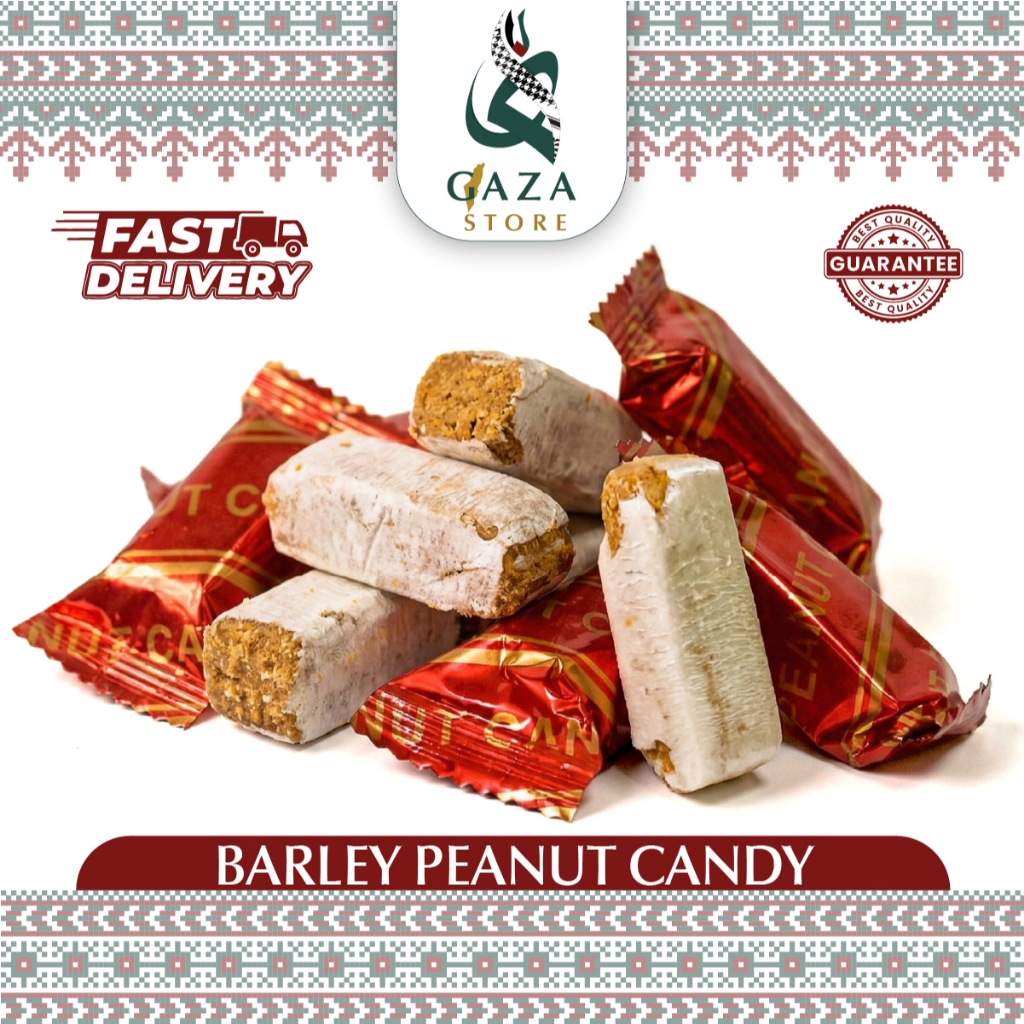 PEANUT BARLEY CANDY | GULA GULA KACANG TUMBUK ARAB | Biskut Barli ...
