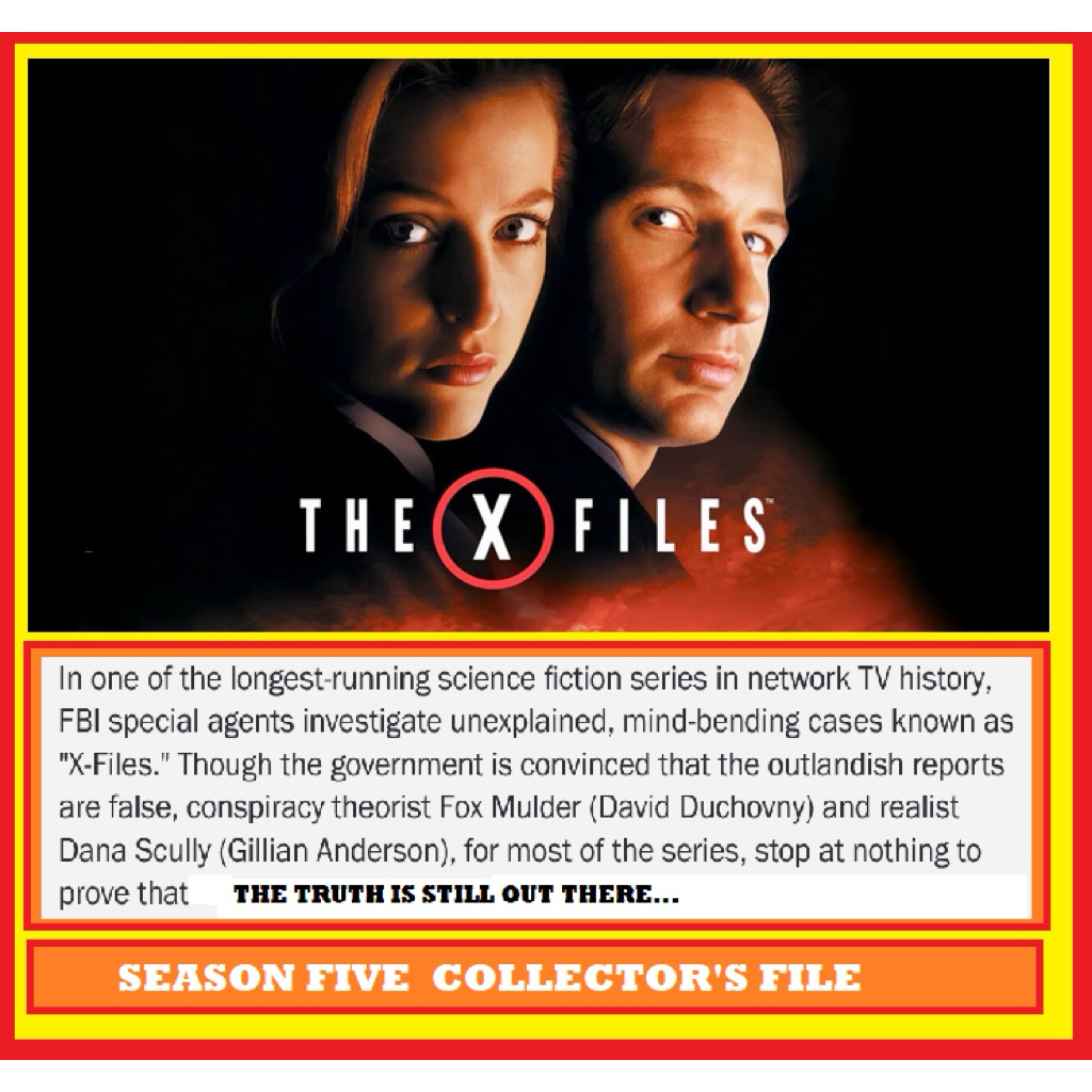 X Files : Season 5 Part 3 ( 4 Episodes 3 VCDs ) | Shopee Malaysia