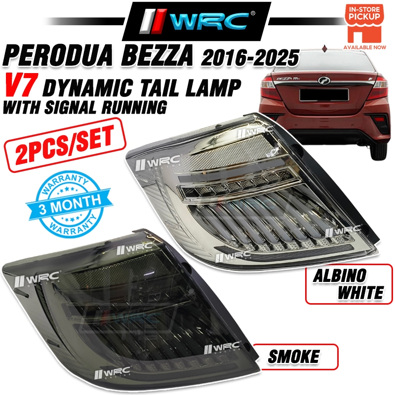 Perodua Bezza 2016 - 2025 V7 Dynamic Tail Lamp With Signal Running ...