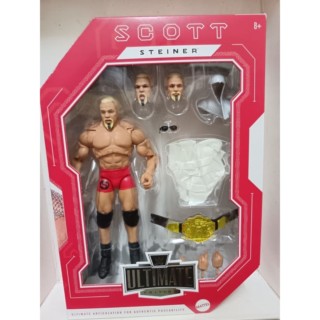 Mattel WWE Ultimate Edition Scott Steiner Monday Night War Wrestling ...
