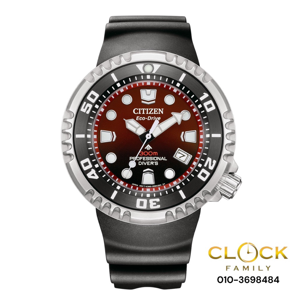 Citizen Promaster Professional Diver 300m Rubber Band (urethane) Eco ...