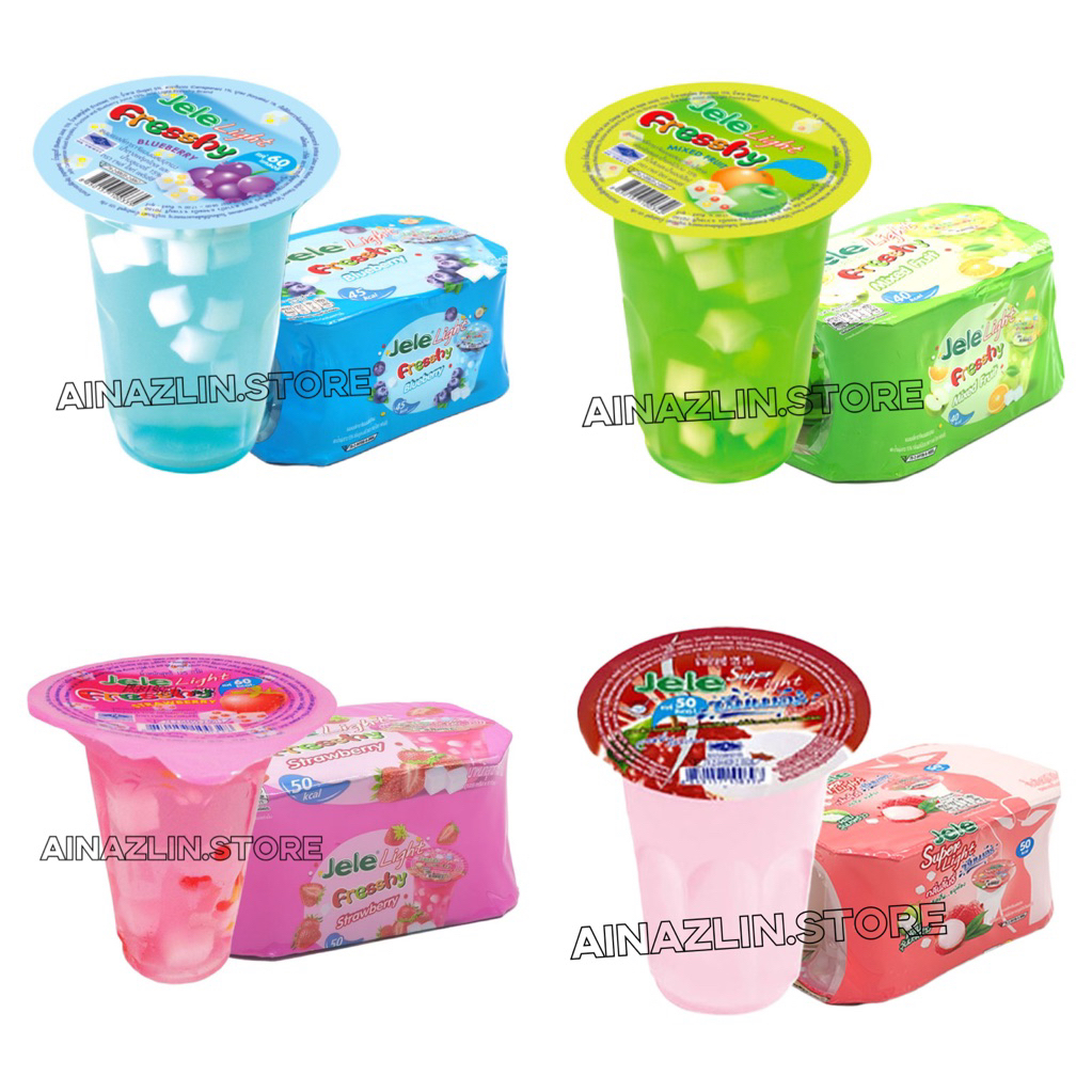 Jele Light Freshy 6pcs Halal Thailand | Shopee Malaysia