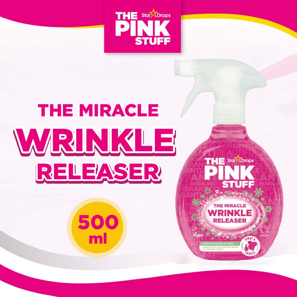 The Pink Stuff The Miracle Wrinkle Releaser (500ml) | Shopee Malaysia