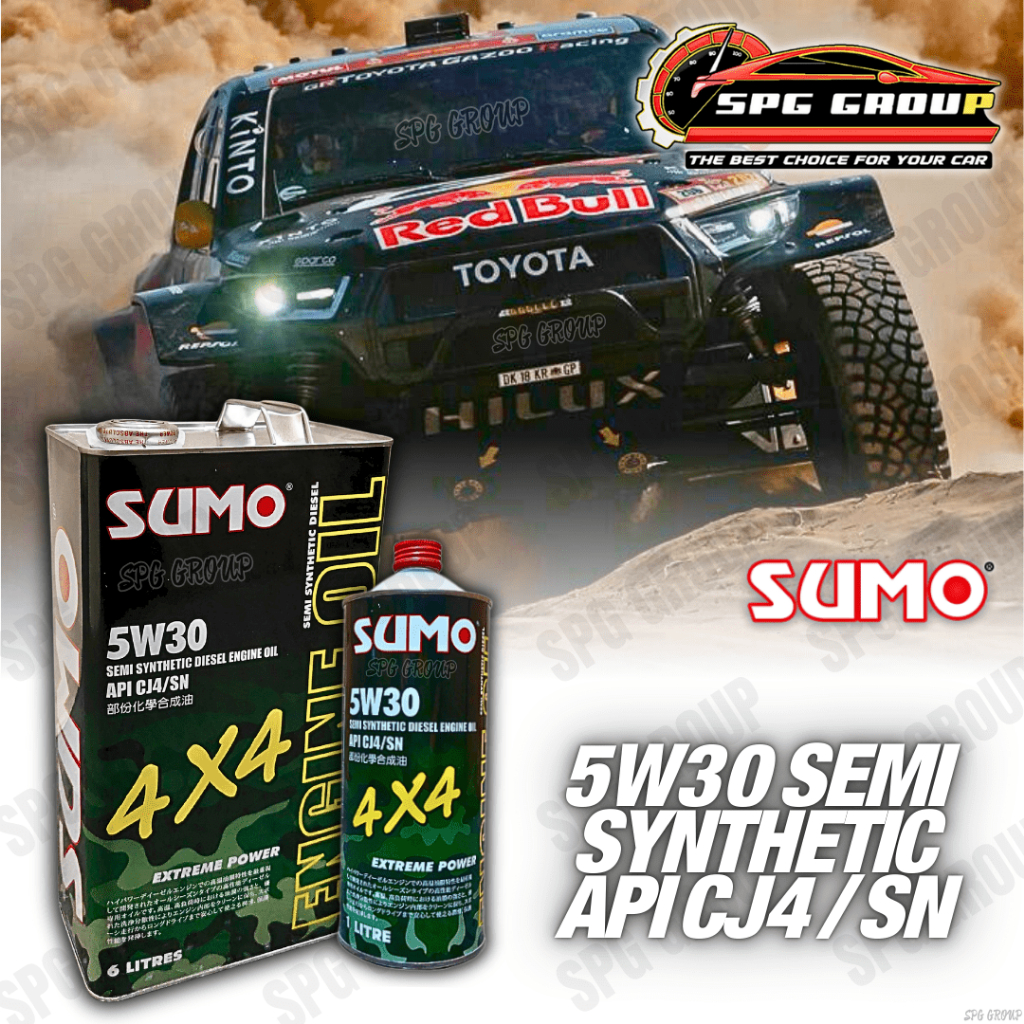 SUMO 5W30 4×4 EXTREME POWER SEMI SYNTHETIC ENGINE OIL 1L/6L LITERS ...