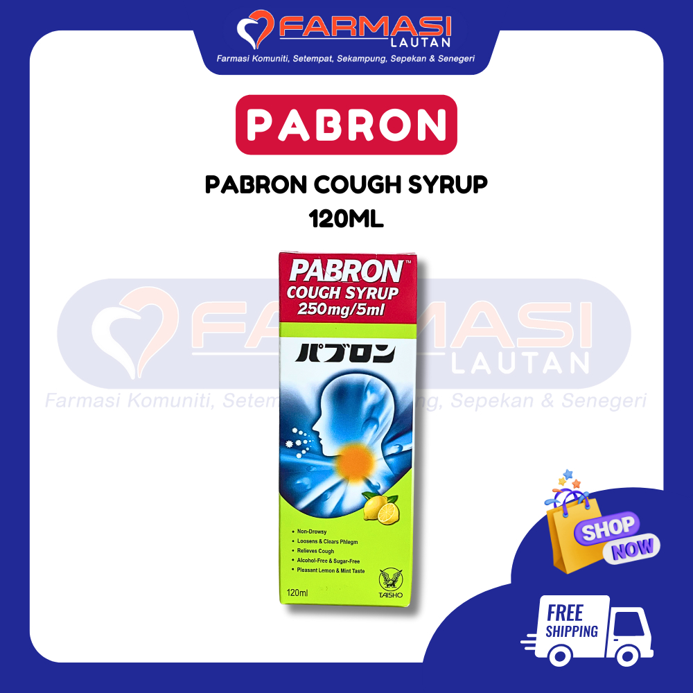 PABRON COUGH SYRUP 120ML - [ ADULT ] | Shopee Malaysia