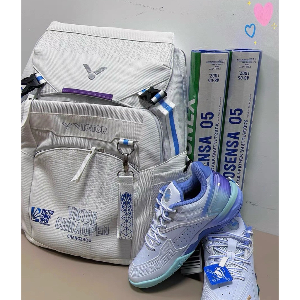 Two Limited Colors VICTOR China Open Limited Edition Badminton Backpack ...