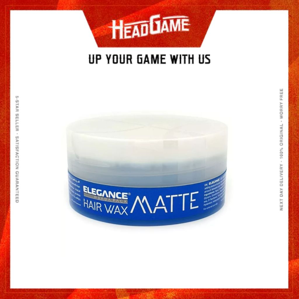 Sada Pack Elegance Matte Hair Wax (140g) | Shopee Malaysia
