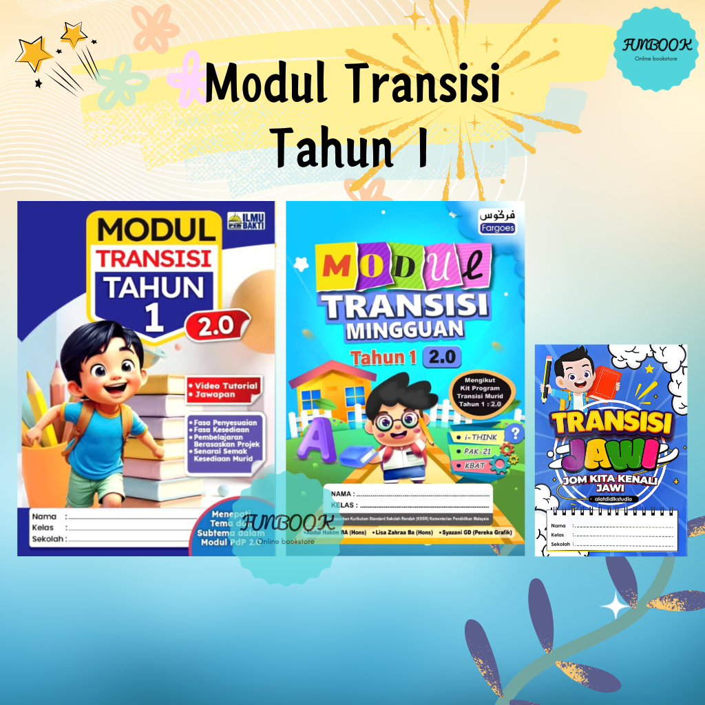 [FUNBOOK] Modul Transisi Tahun 1 2.0 (2026) / Modul Transisi Mingguan ...