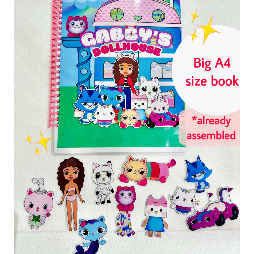 Gabbys dollhouse busy book/ Gabbys dollhouse quiet book/ Gabbys