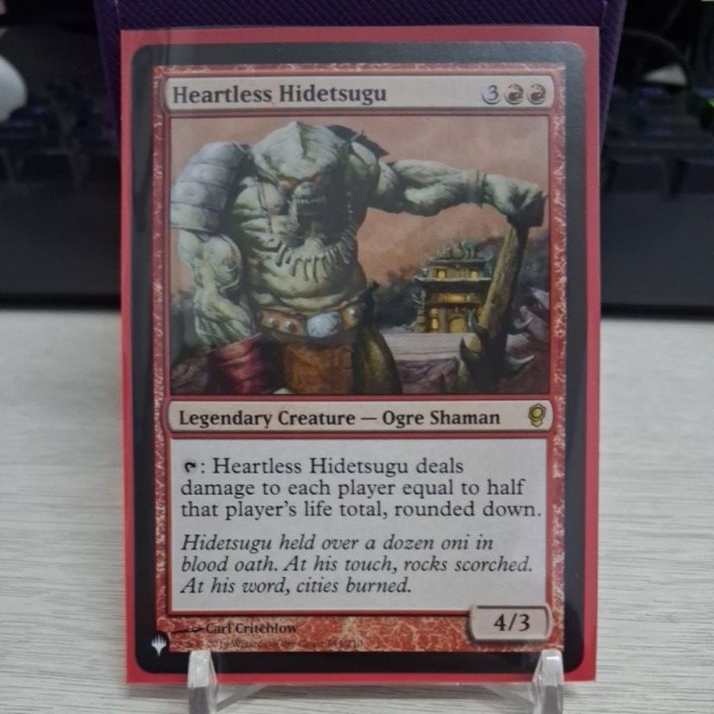 MTG Heartless Hidetsugu (PLIST)(Rare) | Shopee Malaysia