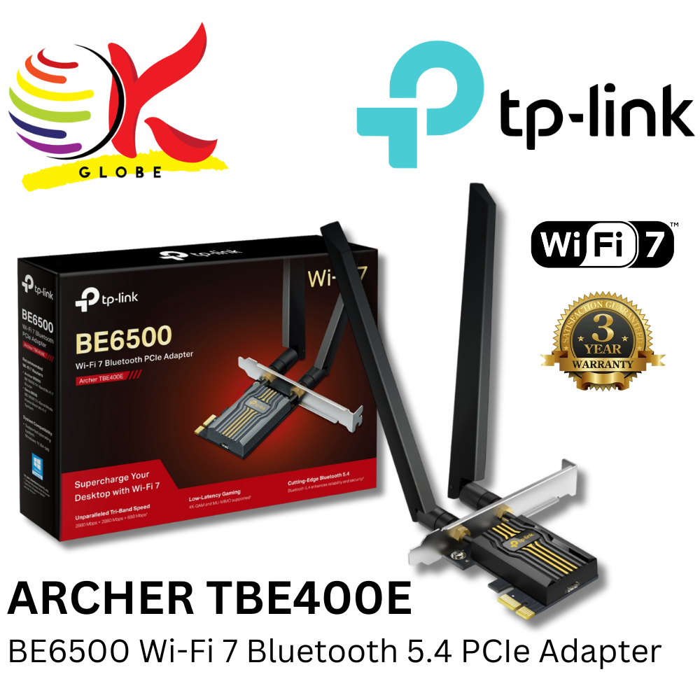 TP-LINK ARCHER TBE400E BE6500 / ARCHER TX20E AX1800 / ARCHER TX55E ...