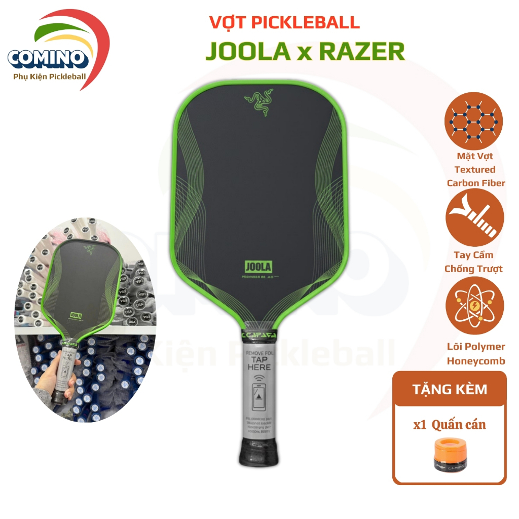 Joola Razer Gen 4 Pro Pickleball racket 16mm thick, Gen 4 core, matte ...