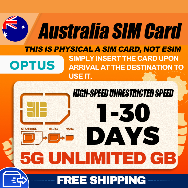【CSL】 AUS+NZL SIM CARD | 3-30Days | High-Speed Daily 1GB-20GB | Plug ...