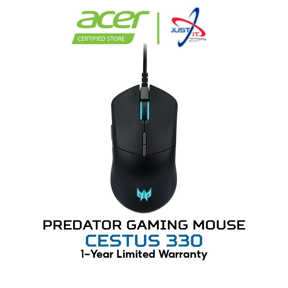 ACER PREDATOR CESTUS 330 GAMING MOUSE | Shopee Malaysia