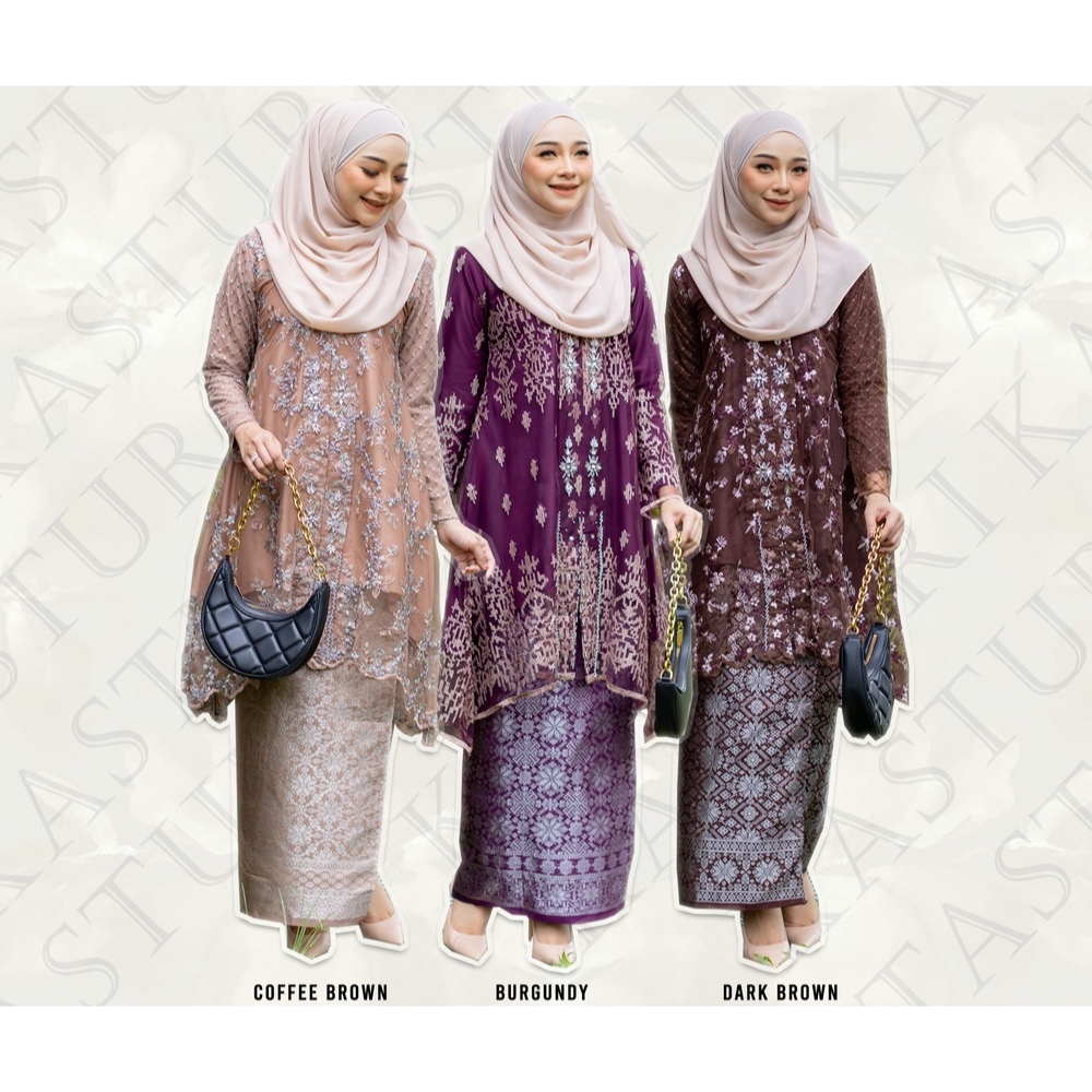 Kasturi Kebaya Songket Labuci Manik | Shopee Malaysia