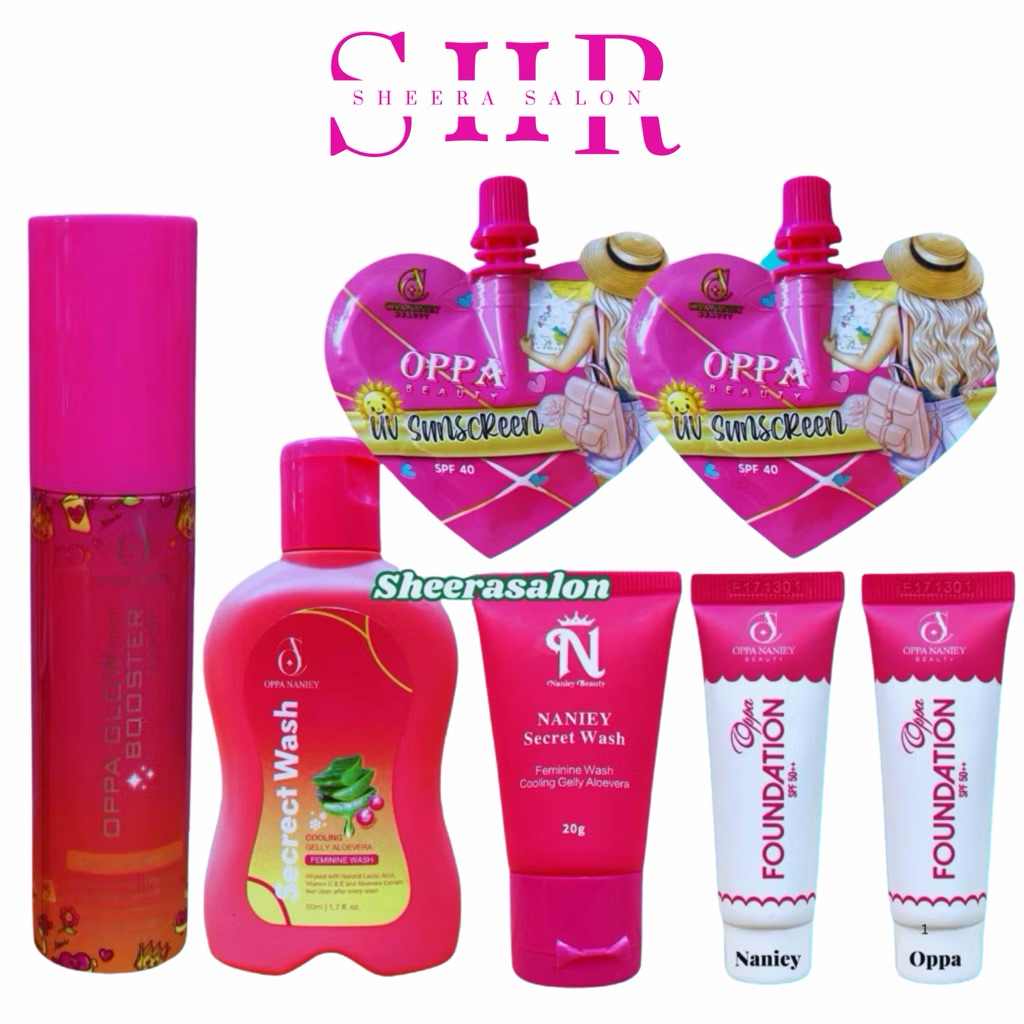 Oppa Beauty Set | Oppa Foundation Kilat | Oppa Sunscreen | Oppa Serum ...
