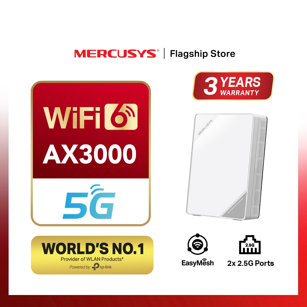 Mercusys MB520-5G 5G NR Modem Router SIM Plug & Play Fast Dual Band ...