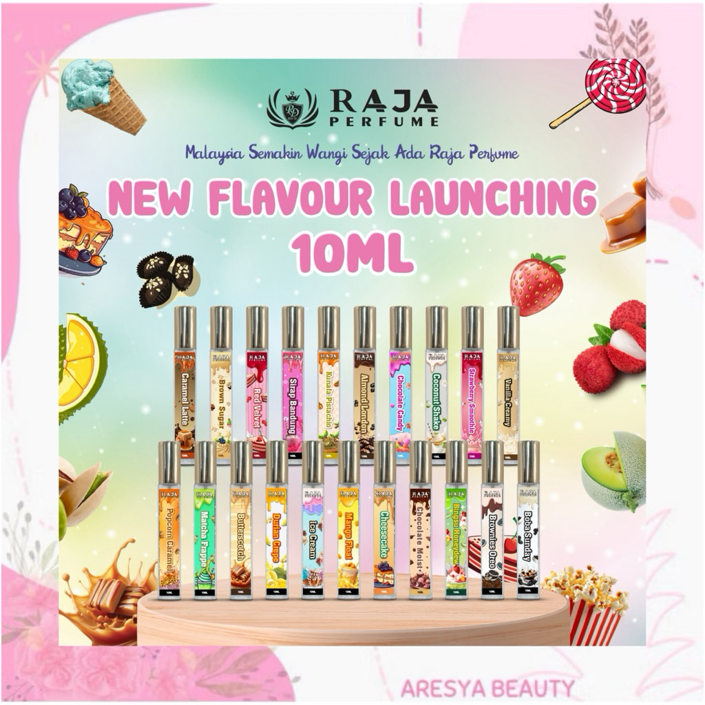RAJA PERFUME NEW FLAVOUR UNISEX TAHAN LAMA RAJA PERFUME 16 BAU BARU ...