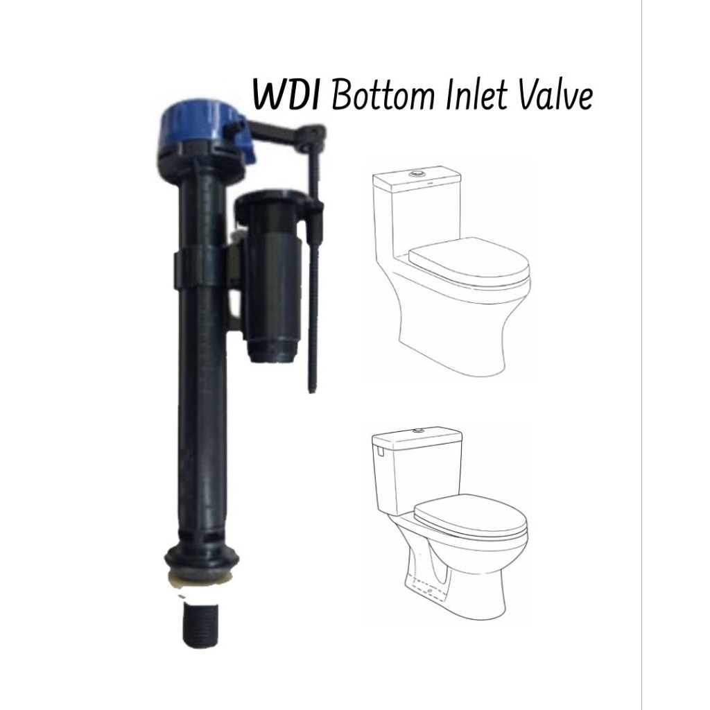 WDI - Toilet Cistern Fill Valve Bottom Inlet – Injap Isi Air Tandas ...