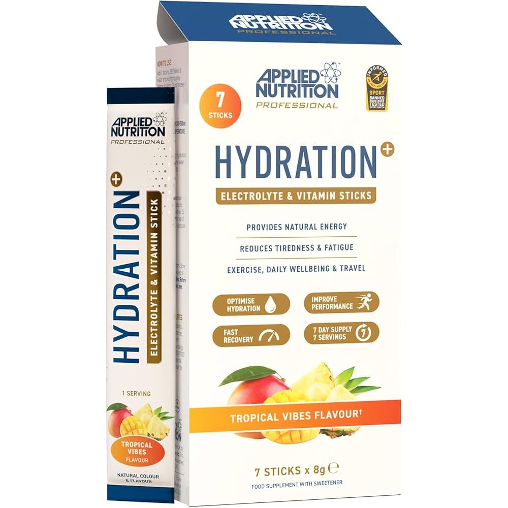 Hydration+ Electrolyte & Vitamin Powder Stick Pack (7 Sticks) | Shopee ...