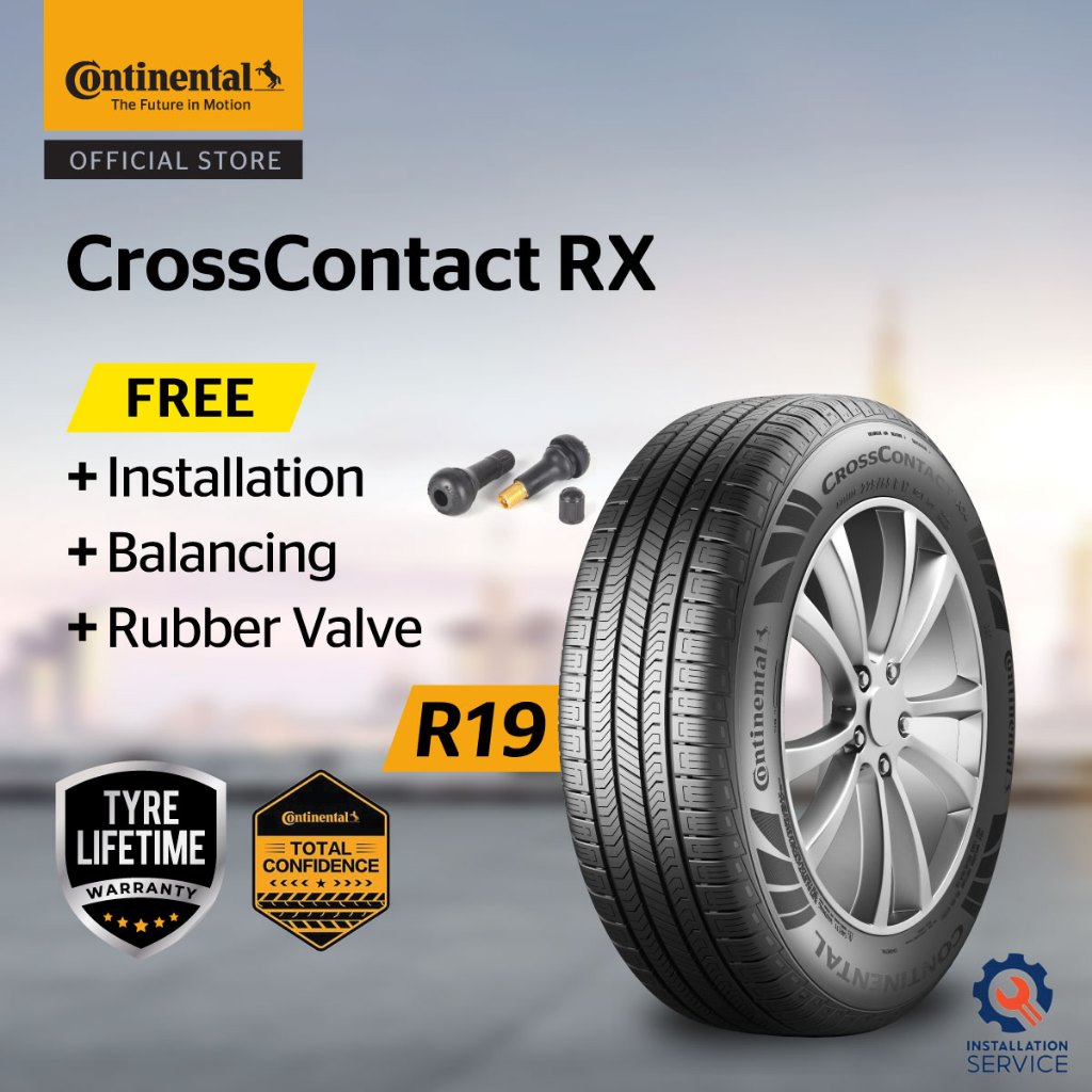 Continental CrossContact RX R19 255/65 265/55 (with installation ...