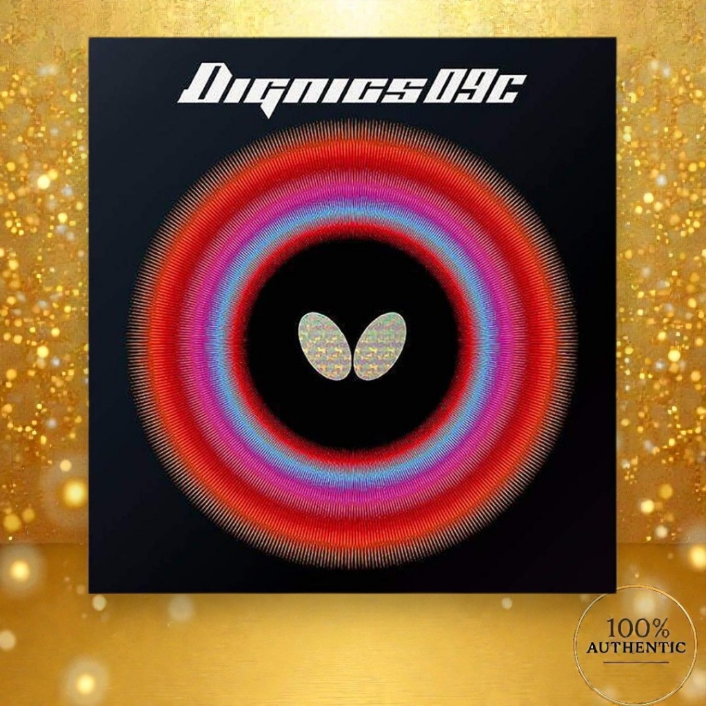 Butterfly Dignics 09C Table Tennis Rubber | Red | Thick | Shopee Malaysia