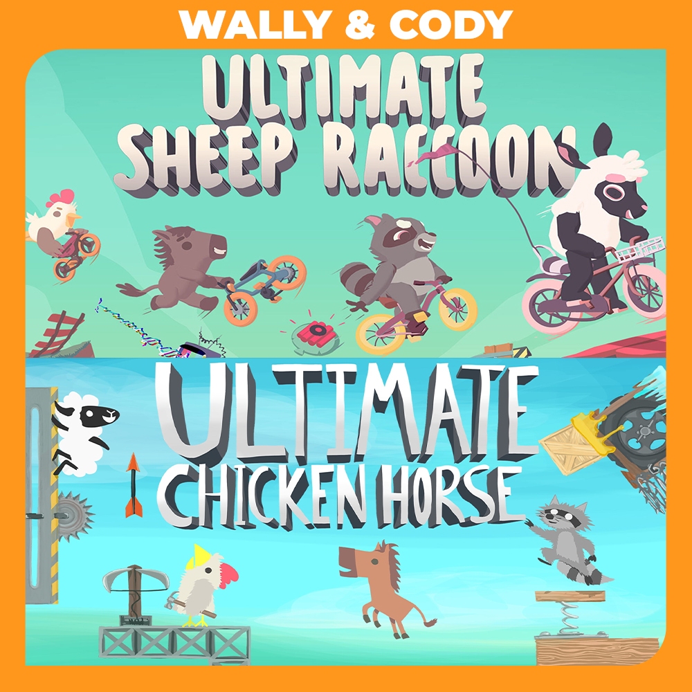 [𝐎𝐍𝐋𝐈𝐍𝐄 𝐂𝐎-𝐎𝐏] ULTIMATE CHICKEN HORSE SHEEP RACCOON GAME ( DLC ...