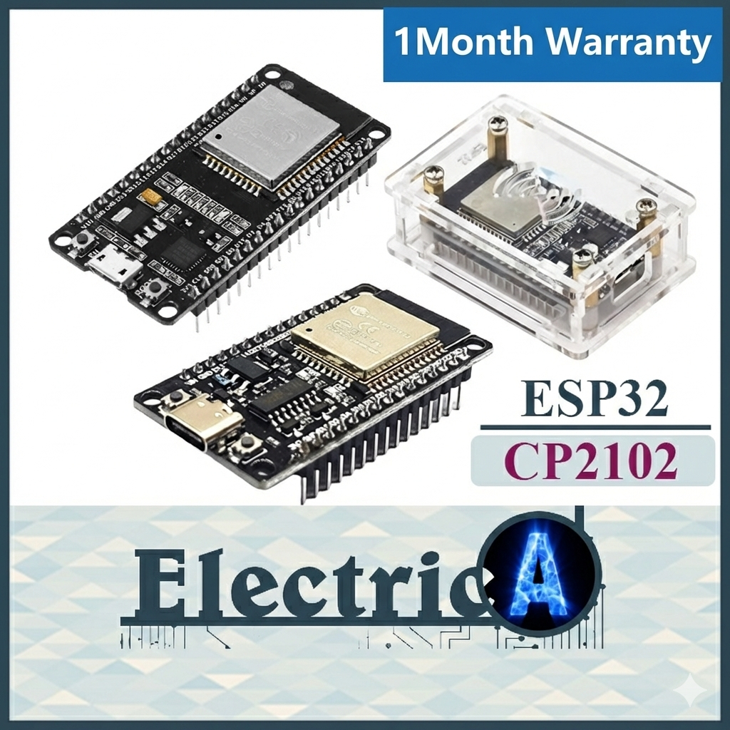 (+1Month Warranty) ESP32 CP2102 30P development board WIFI + Bluetooth ESP-WROOM-32 ESP32S Nodemcu [ElectricA]