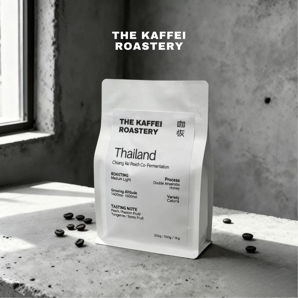 Kaffei Roastery Thailand Chiang Rai Peach Co-Fermentation – specialty coffee beans Malaysia