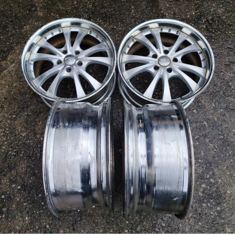 Weds BELLONA Sport Rim 18 Inch 5H PCD114.3 8JJ OFF+43 For Estima
