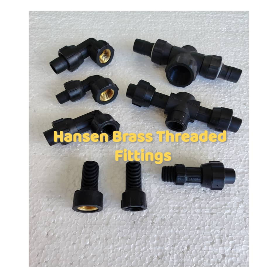 Sansico Hansen Female Brass Thread Elbow FTE Female Thread Tee FTT Male ...