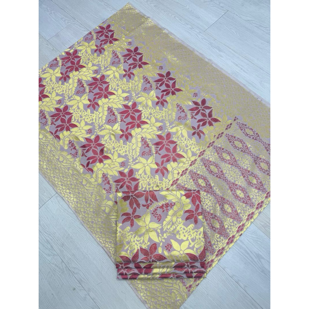 Sampin Raya Majestic Series Material Premium Baru 2026 | Shopee Malaysia