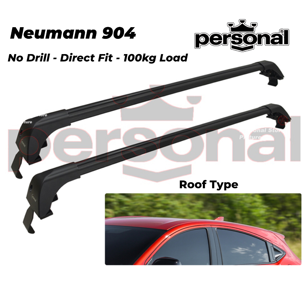 Neumann 904 Car Roof Rack No Drill Heavy Duty Direct Fit For Myvi Saga ...