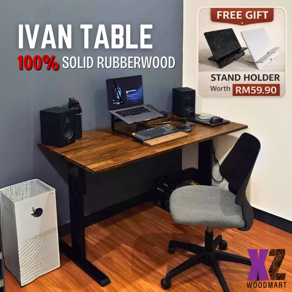 XZ Ivan Gaming Table Study Table Computer Table made of 100% Rubber ...