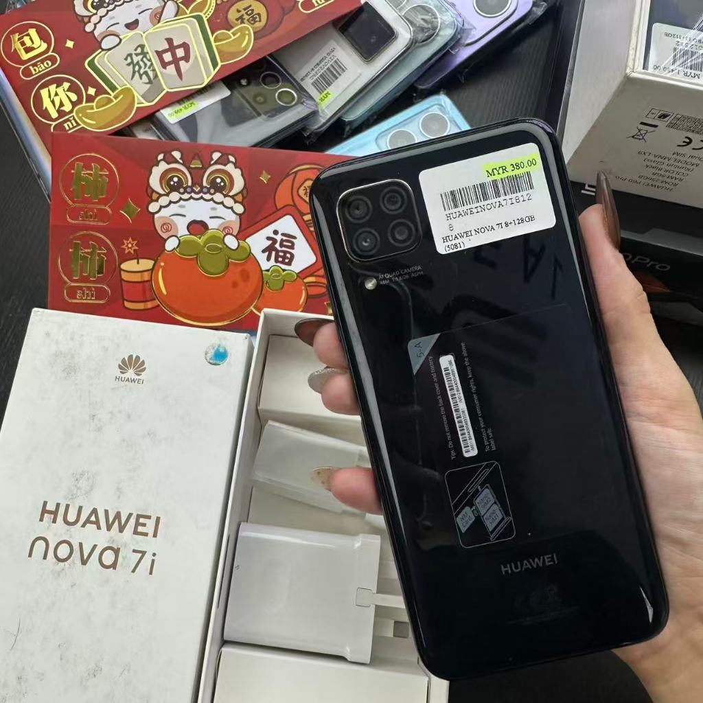 USED FULL SET HUAWEI NOVA 7i 8+128GB | Shopee Malaysia