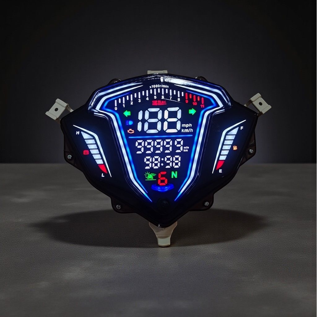 ( READY STOCK ) YAMAHA SRL115 FI NEW VERSION DIGITAL METER WITH RPM ...